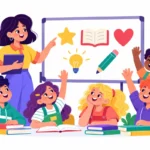 Classroom illustration for 5 Practical Teaching Tips to Boost Classroom Focus and Learning