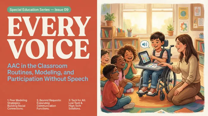 AAC in the classroom resource cover