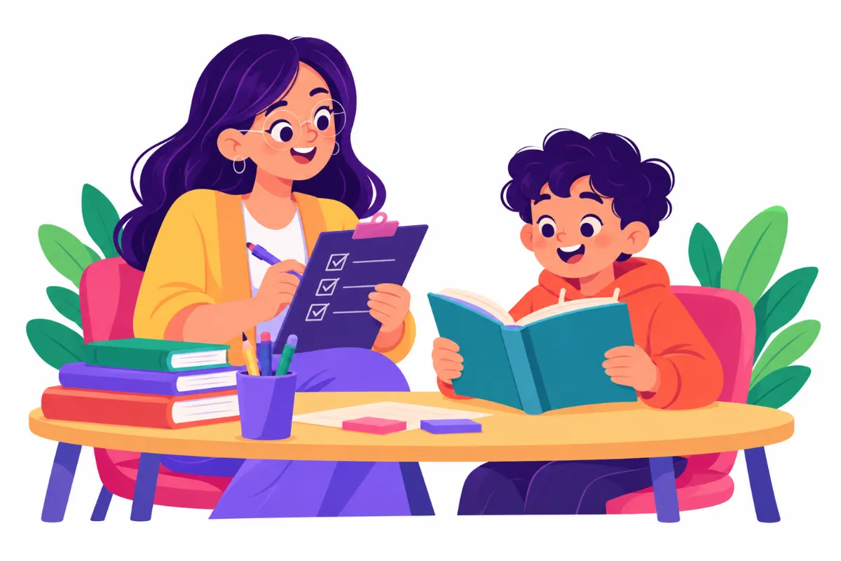 Academic Intervention Checklist: Track Reading, Math, Writing