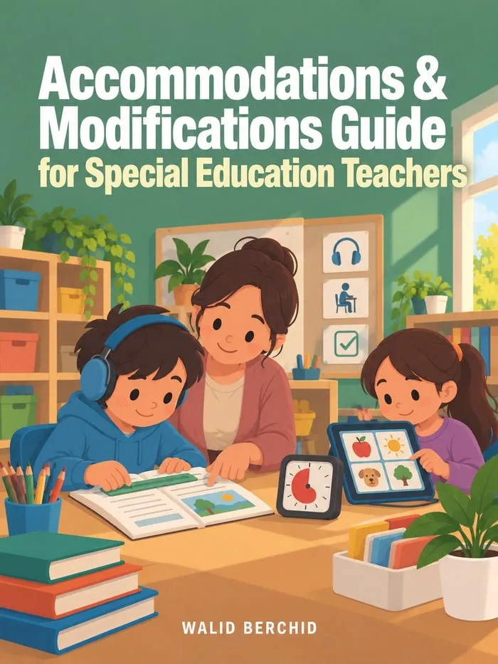 accommodations vs modifications resource cover