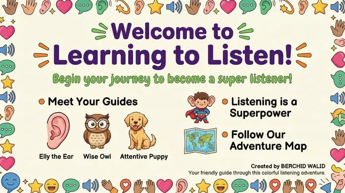 active listening for kids resource cover