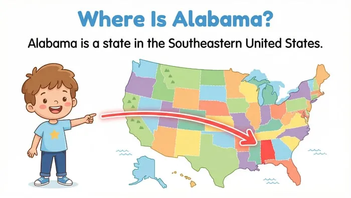 alabama facts for kids printable pages preview