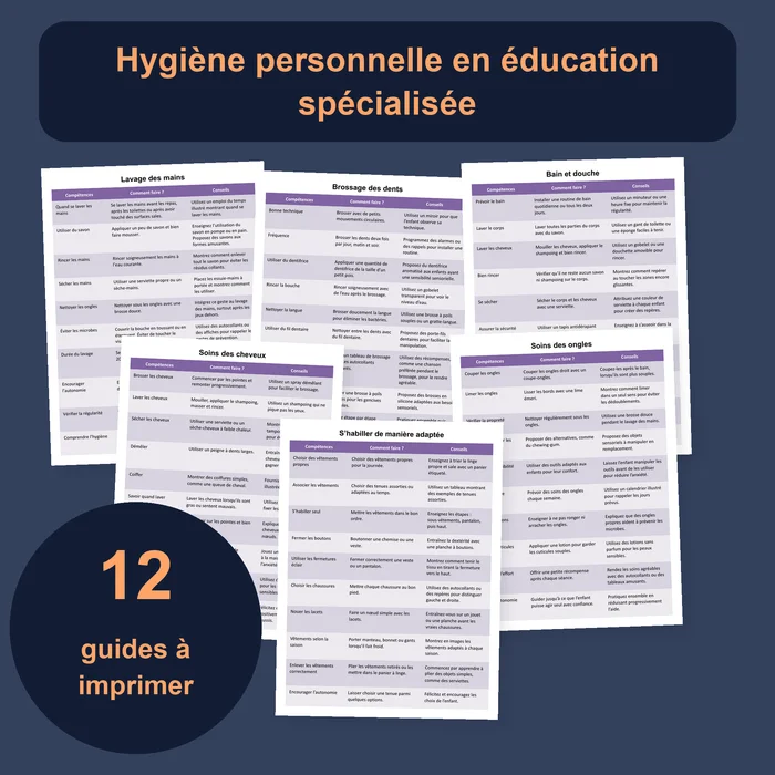 Couverture de la ressource hygiène personnelle en éducation spécialisée