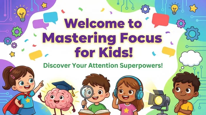 attention skills for kids resource cover