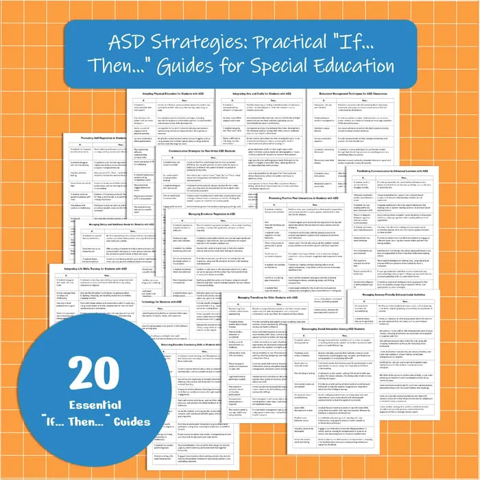 autism classroom strategies resource cover