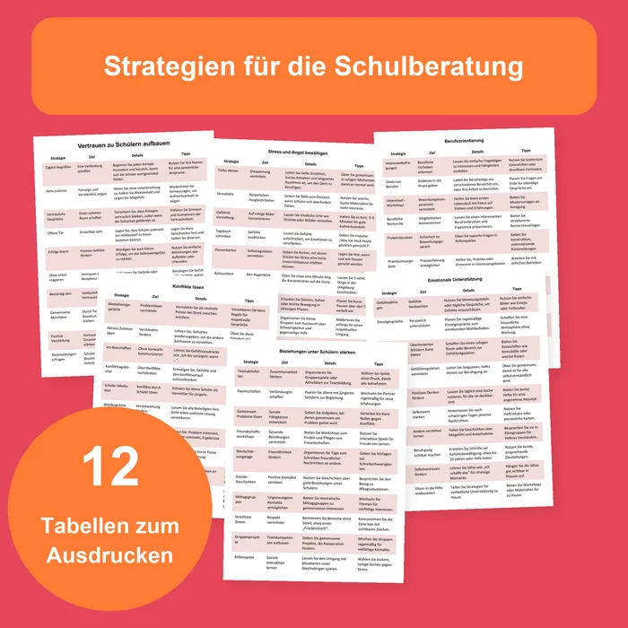 Beratungsgespräche mit Schülern Materialcover