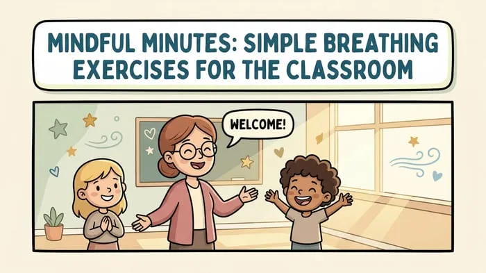 breathing exercises for kids resource cover