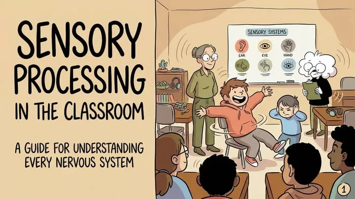 classroom sensory strategies resource cover