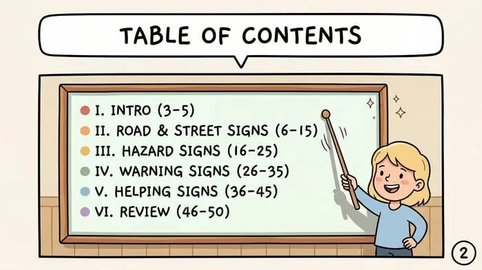 community safety signs printable pages preview
