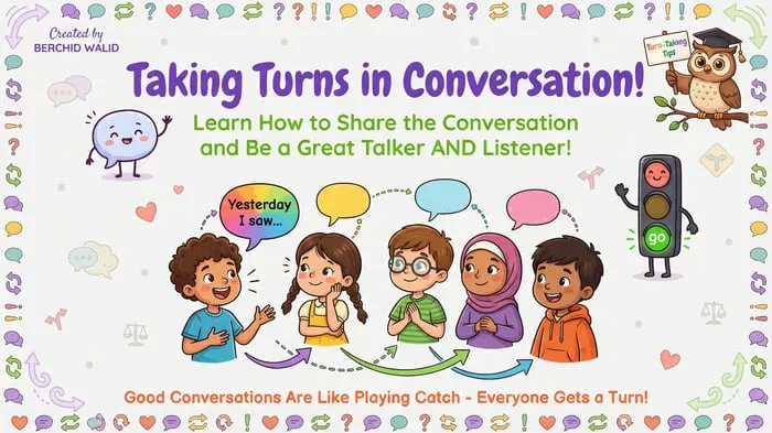 conversation turn taking resource cover