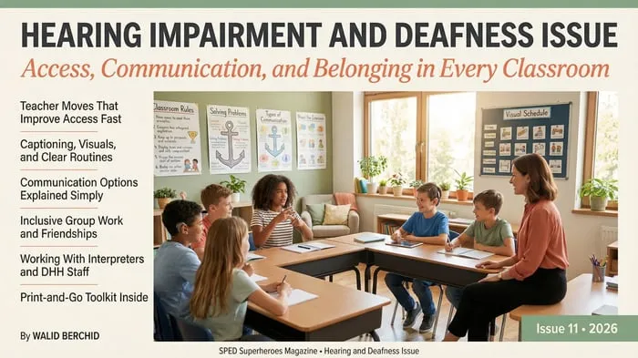 DHH support toolkit cover for teaching deaf and hard of hearing students