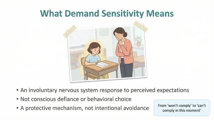demand avoidance in school printable pages preview