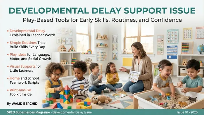 developmental delay activities resource cover