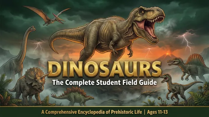 Dinosaurs the complete student field guide cover