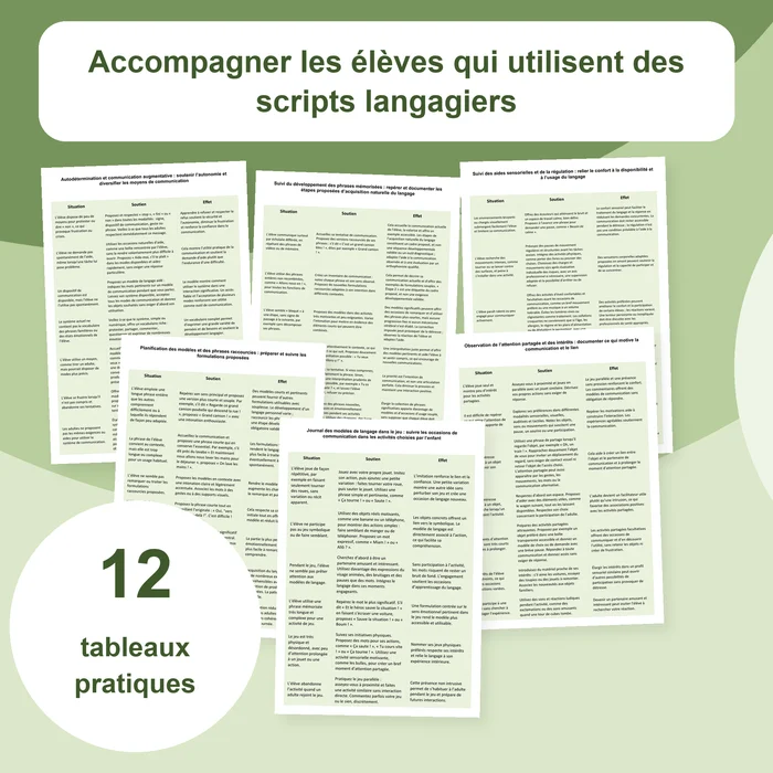 Couverture de la ressource sur le langage gestalt et l'écholalie