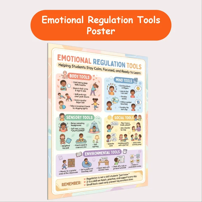 emotional regulation tools resource cover
