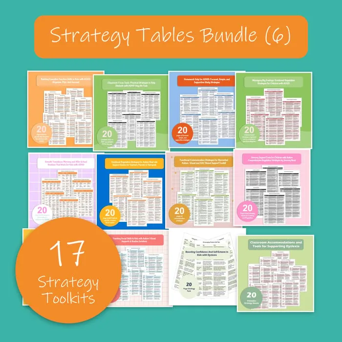 evidence-based teaching strategies printable pages preview