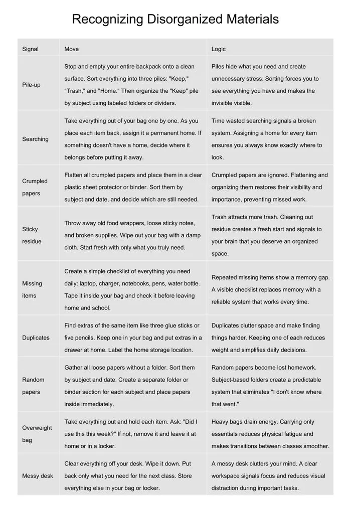 executive function challenges printable pages preview