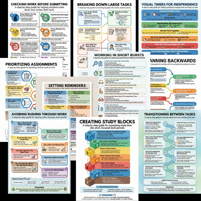 executive functioning skills resource cover