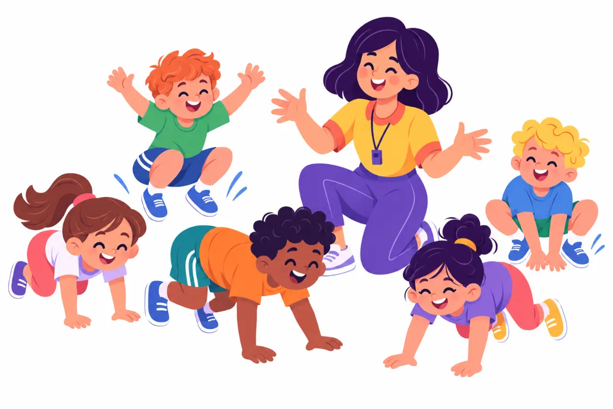 Gross Motor Games: A 5-Step Guide for School and Home