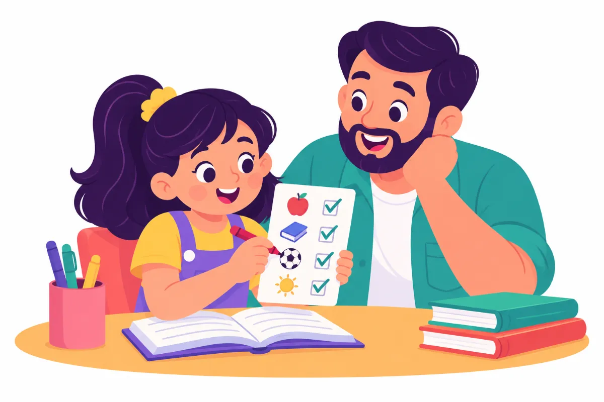 Homework Routine for Kids: A Visual Plan for Calmer Afternoons
