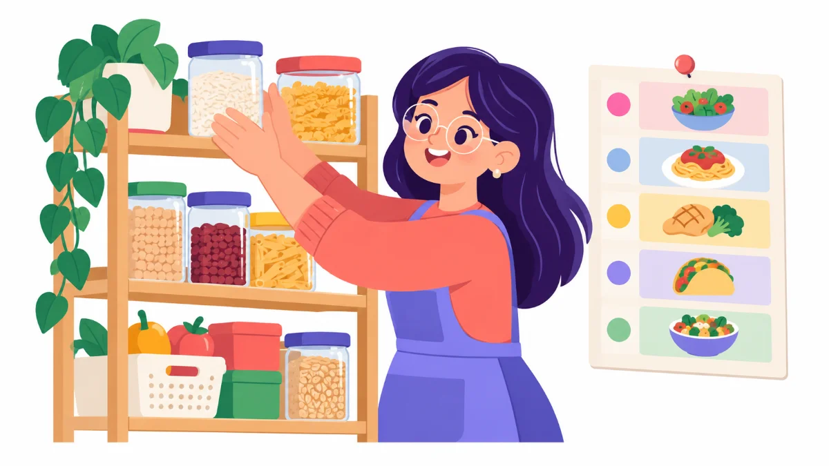 Kitchen Basics: 5 Steps to Plan, Stock, and Prep Simple Meals