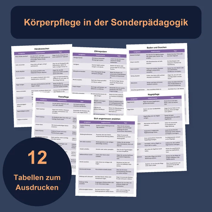 Körperpflege in der Förderschule: 6 Schritte zu Selbstständigkeit