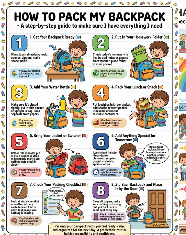 life skills posters printable pages preview