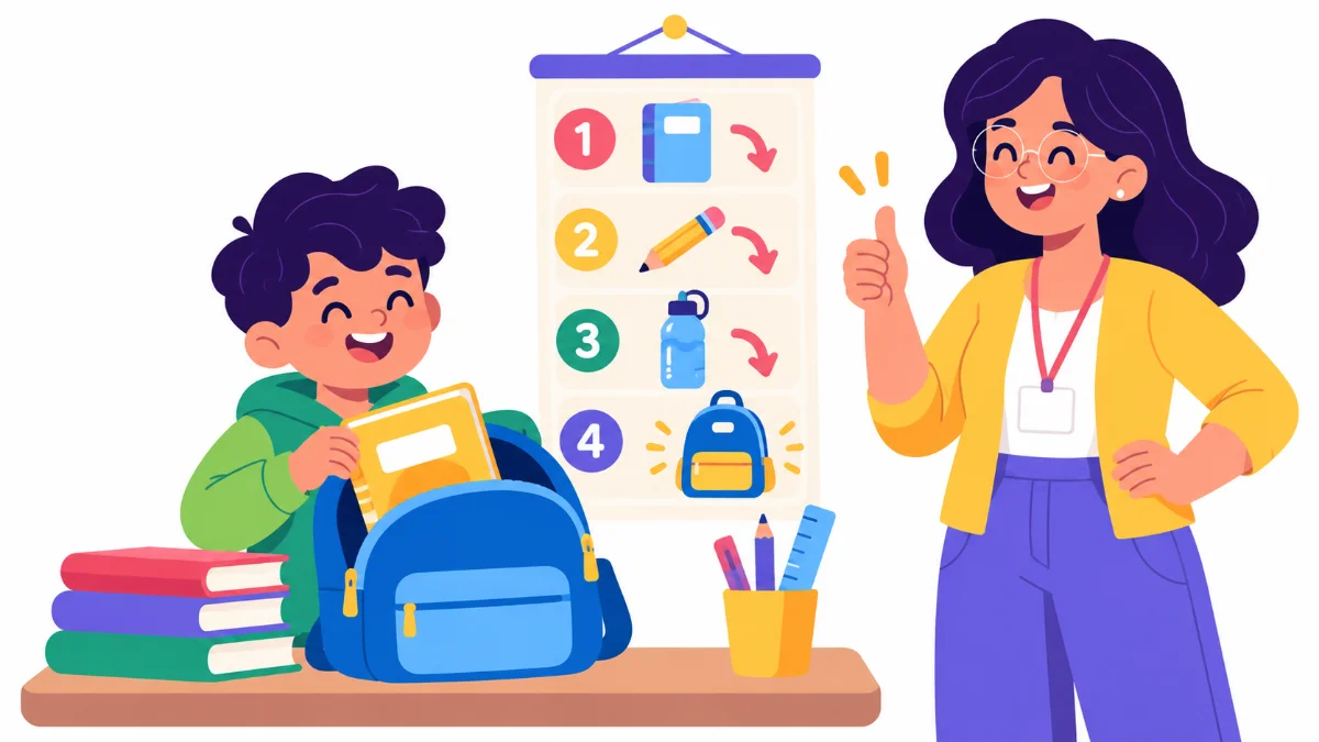 Life Skills Posters: 5 Steps to Teach Daily School Routines