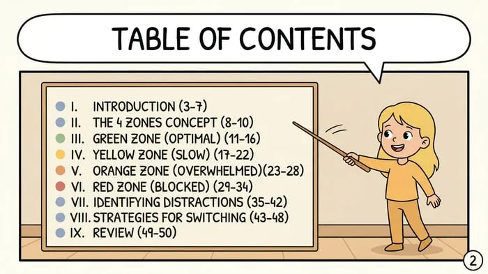 managing classroom distractions printable pages preview