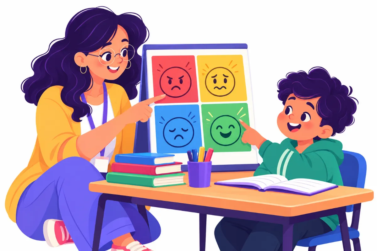 Managing Classroom Distractions: A Color-Coded Focus Guide