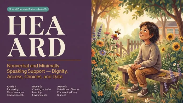 minimally speaking students resource cover