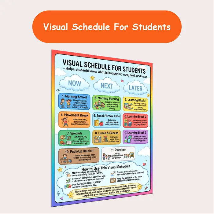 now next later schedule resource cover