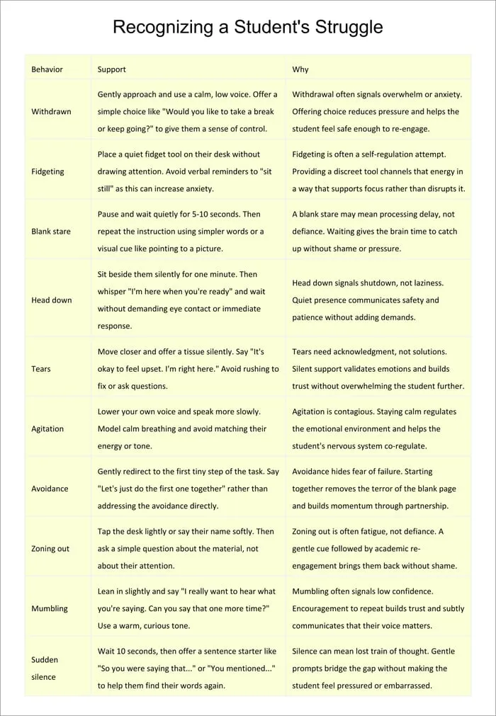 paraprofessional training scripts printable pages preview