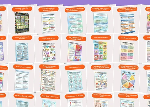 printable classroom posters bundle preview