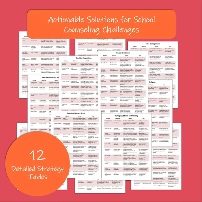 school counselor toolkit resource cover