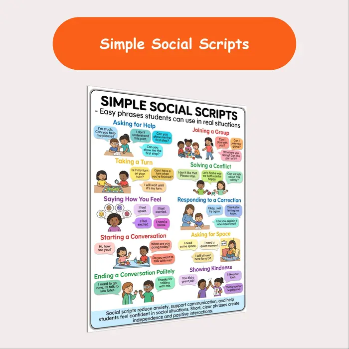 simple social scripts resource cover