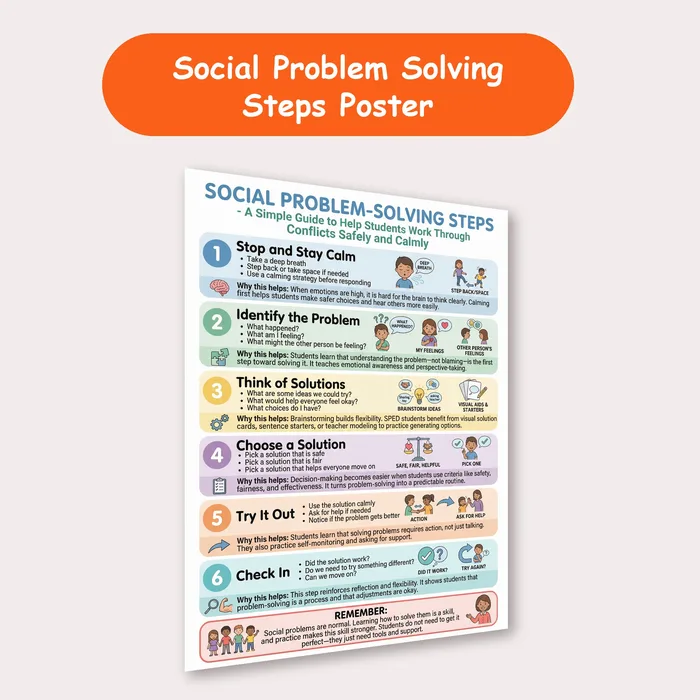 social problem solving resource cover