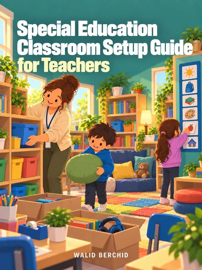 special education classroom setup resource cover