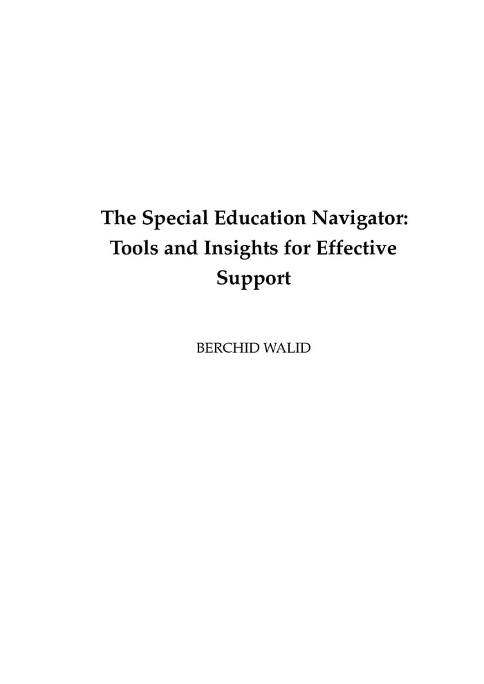 special education law basics printable pages preview
