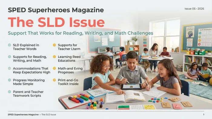specific learning disability accommodations resource cover