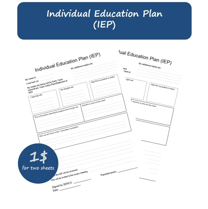 student-centered IEP resource cover