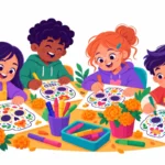 Sugar Skull Coloring Activities for Día de los Muertos