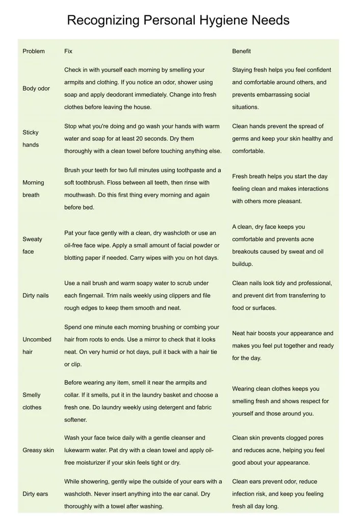 summer life skills printable pages preview