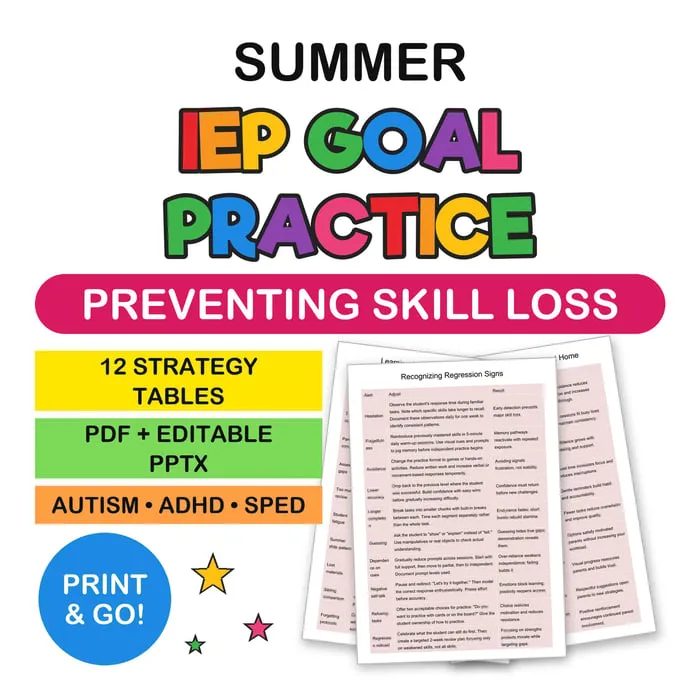 summer regression resource cover