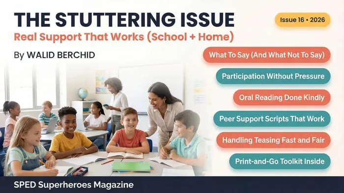 supporting students who stutter resource cover