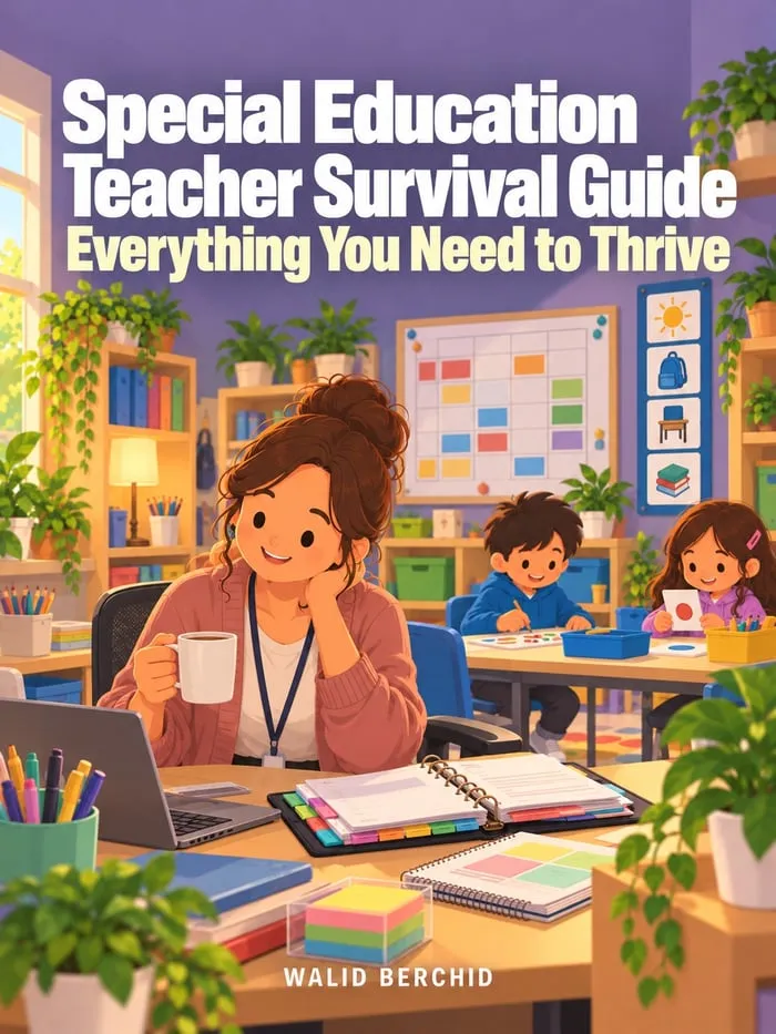 teacher self-care strategies resource cover