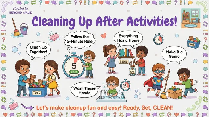 teaching kids to clean up resource cover