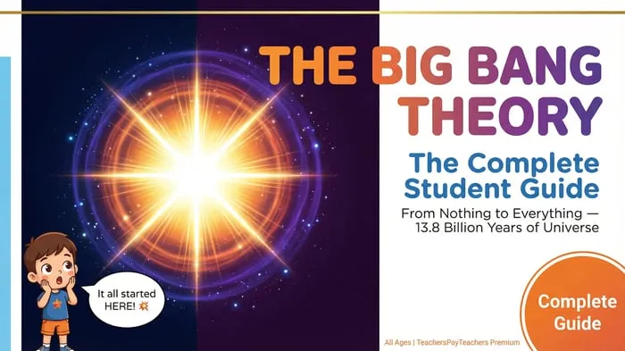 teaching the Big Bang theory resource cover