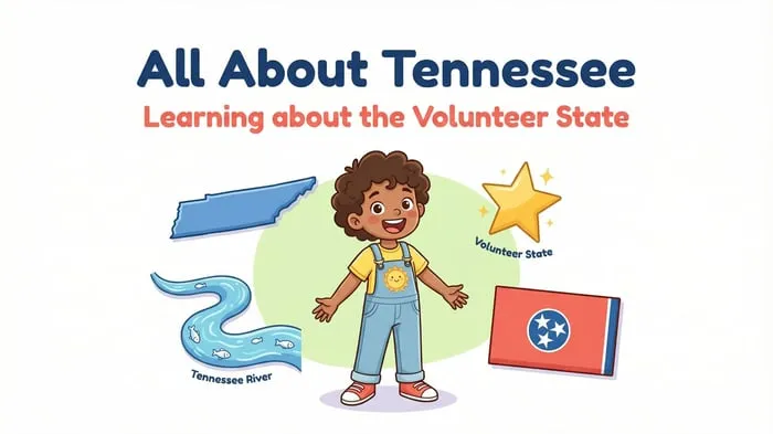 Tennessee facts for kids resource cover